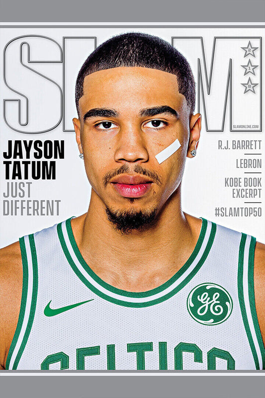 Jayson Tatum Boston Basketball Star Poster Wall Art Print Home Wall Decor