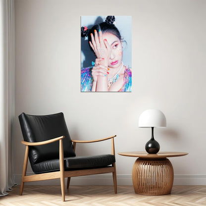 Lee Sun Mi Sunmi Lee Korea Girl Singer Star Poster Wall Art Print Home Wall Decor - xonomax