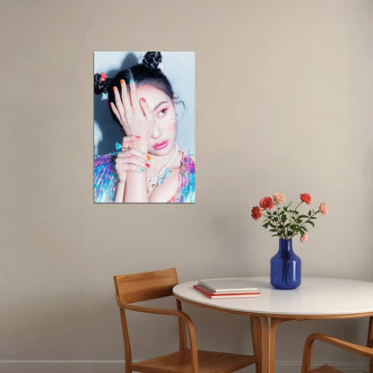 Lee Sun Mi Sunmi Lee Korea Girl Singer Star Poster Wall Art Print Home Wall Decor - xonomax