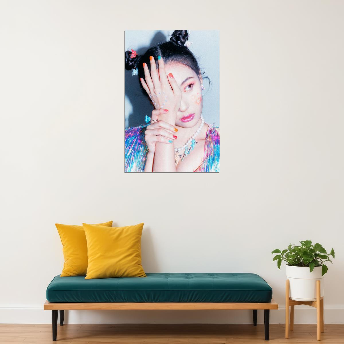Lee Sun Mi Sunmi Lee Korea Girl Singer Star Poster Wall Art Print Home Wall Decor - xonomax