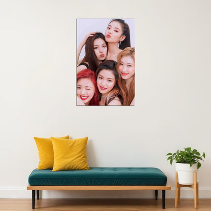 Itzy Yeji Lia Ryujin Chaeryeong Yuna Idol Kpop Star Poster Wall Art Print Home Wall Decor - xonomax