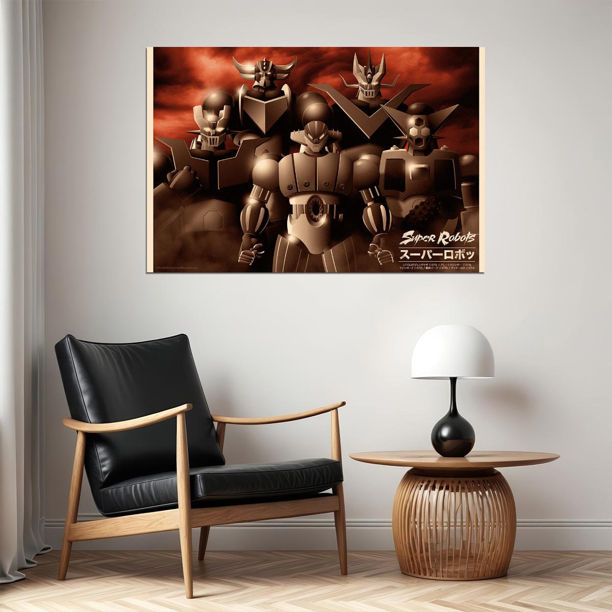Mazinger Z 2018 Ai Kayano Mecha Japan Movie Poster Wall Art Print Home Wall Decor - xonomax