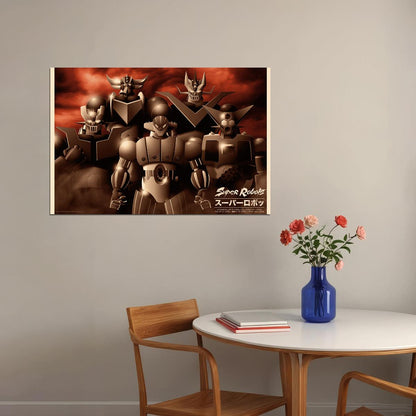 Mazinger Z 2018 Ai Kayano Mecha Japan Movie Poster Wall Art Print Home Wall Decor - xonomax