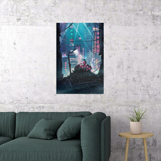 Akira Red Fighting Hot Japan Anime Action Poster Wall Art Print Home Wall Decor - xonomax
