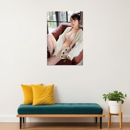 Ikuta Erika Japan Idol Beauty Bikini Girl Poster Wall Art Print Home Wall Decor - xonomax