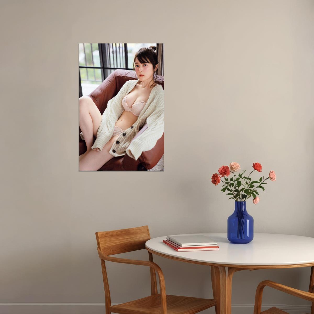 Ikuta Erika Japan Idol Beauty Bikini Girl Poster Wall Art Print Home Wall Decor - xonomax