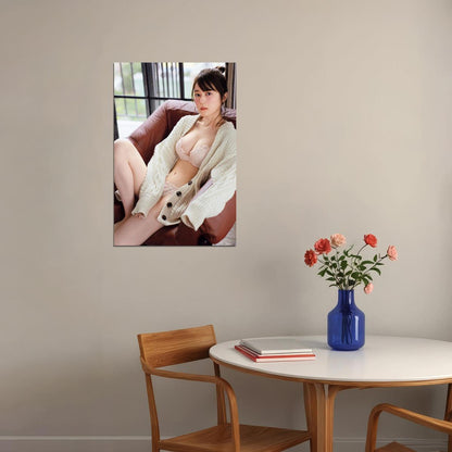 Ikuta Erika Japan Idol Beauty Bikini Girl Poster Wall Art Print Home Wall Decor - xonomax