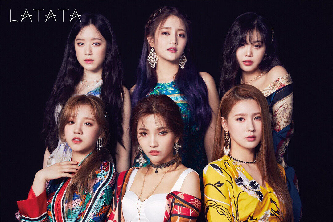 G Idle Gidle Soyeon Yuqi Miyeon Soojin Star Poster Wall Art Print Home Wall Decor - xonomax