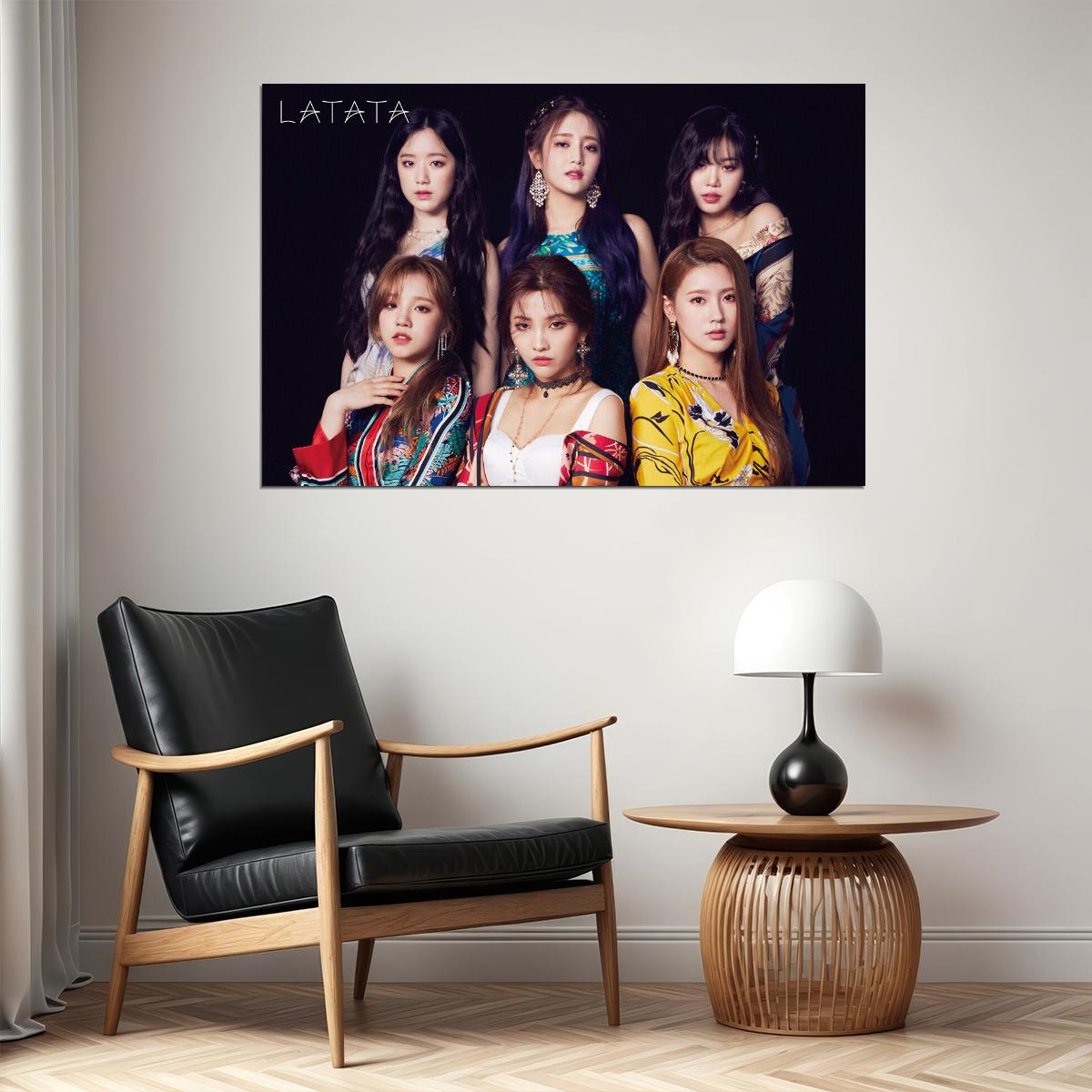 G Idle Gidle Soyeon Yuqi Miyeon Soojin Star Poster Wall Art Print Home Wall Decor - xonomax