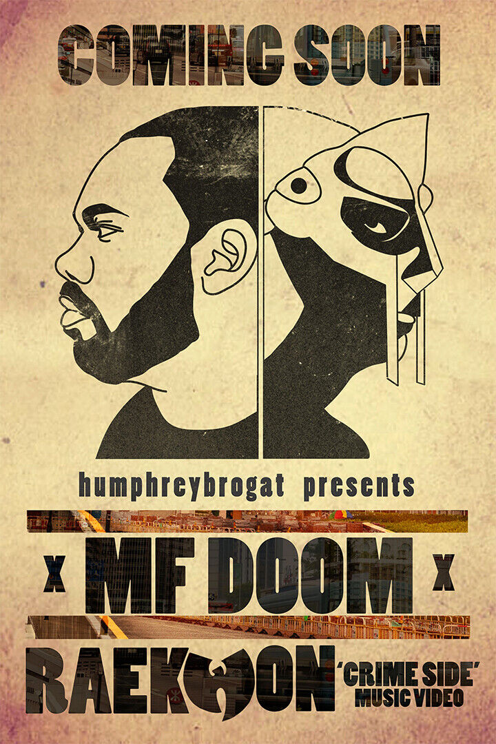 Mf Doom Metal Face Hip Hop Rap Star Poster Wall Art Print Home Wall Decor - xonomax