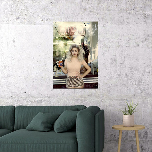 Marina And The Diamonds Music Lambrini Diamandis Poster Wall Art Print Home Wall Decor - xonomax