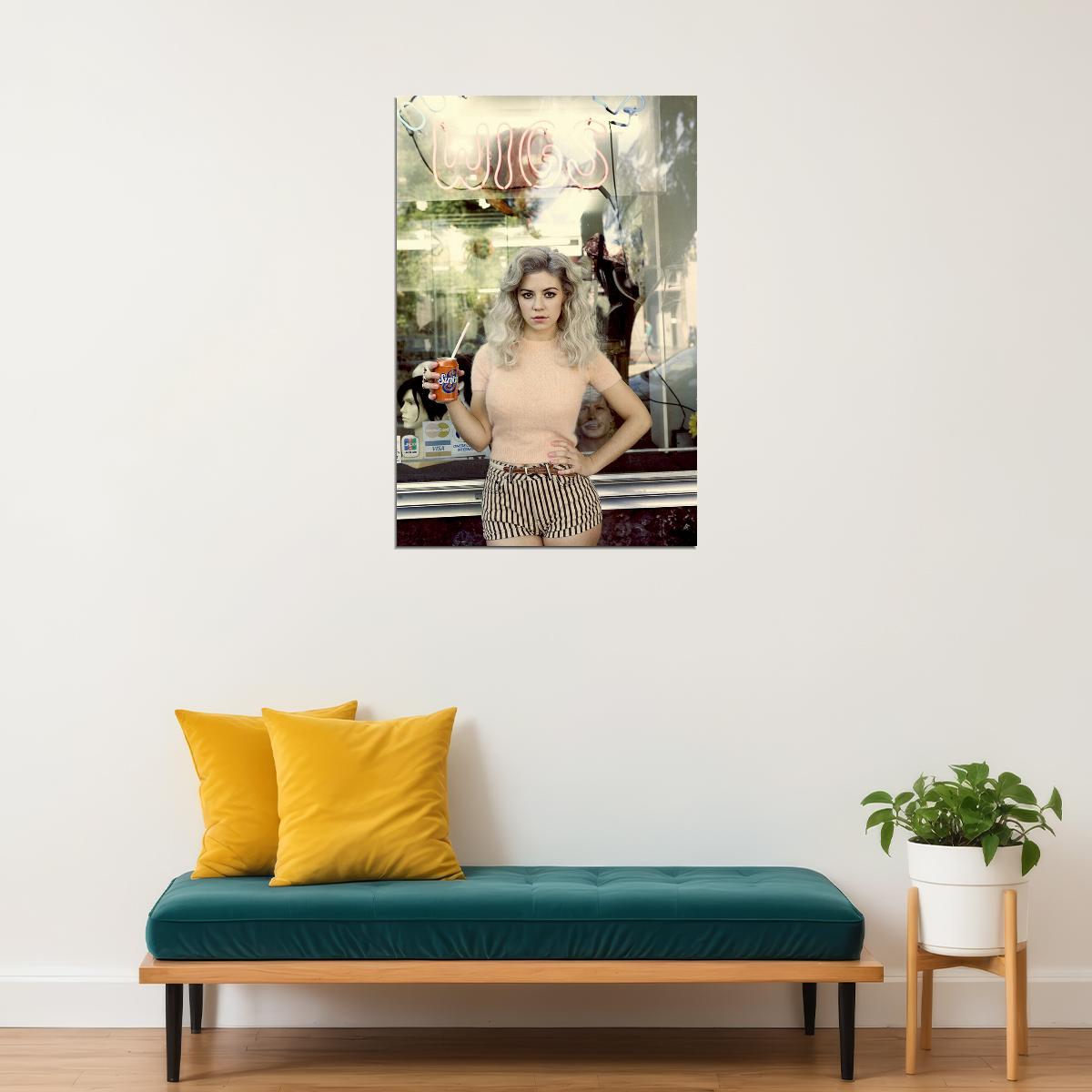 Marina And The Diamonds Music Lambrini Diamandis Poster Wall Art Print Home Wall Decor - xonomax
