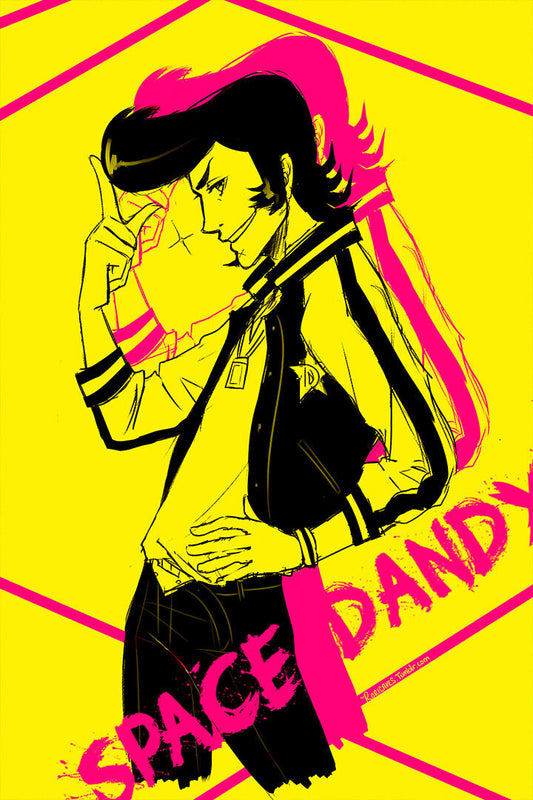 Space Dandy Adventure Funny Japan Anime Poster Wall Art Print Home Wall Decor - xonomax