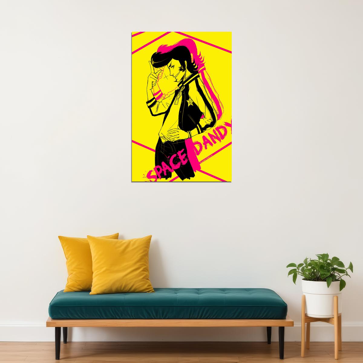 Space Dandy Adventure Funny Japan Anime Poster Wall Art Print Home Wall Decor - xonomax
