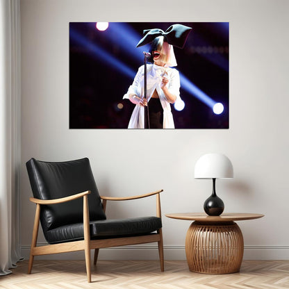 Sia Singer Girl Hot Star Artist Lyricist Poster Wall Art Print Home Wall Decor - xonomax