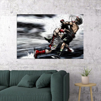 Hajime No Ippo New Challenger Rising Boxing Anime Poster Wall Art Print Home Wall Decor - xonomax