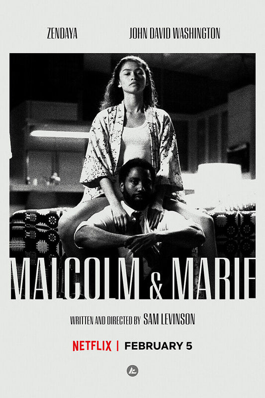 Malcolm And Marie Love Hot Movie Romantic Poster Wall Art Print Home Wall Decor - xonomax