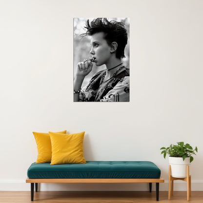 Millie Bobby Brown Eleven Uk Actor Star Poster Wall Art Print Home Wall Decor - xonomax