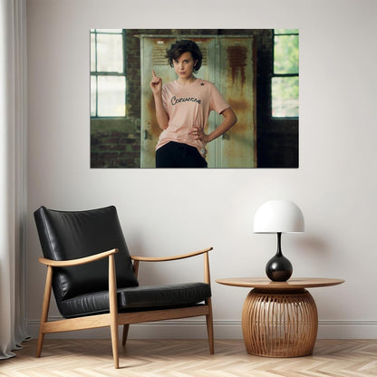 Millie Bobby Brown Eleven Uk Actor Artist Poster Wall Art Print Home Wall Decor - xonomax