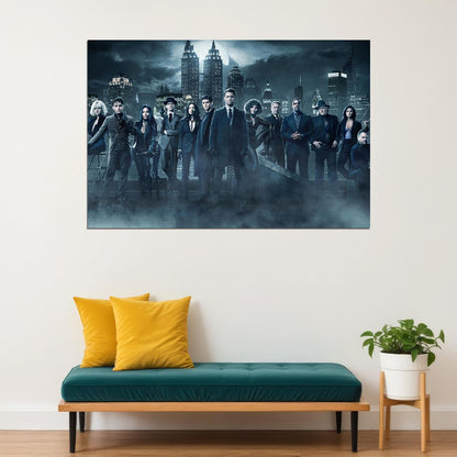 Gotham Young Batman Hero Season 2 3 4 Usa Tv Poster Wall Art Print Home Wall Decor - xonomax
