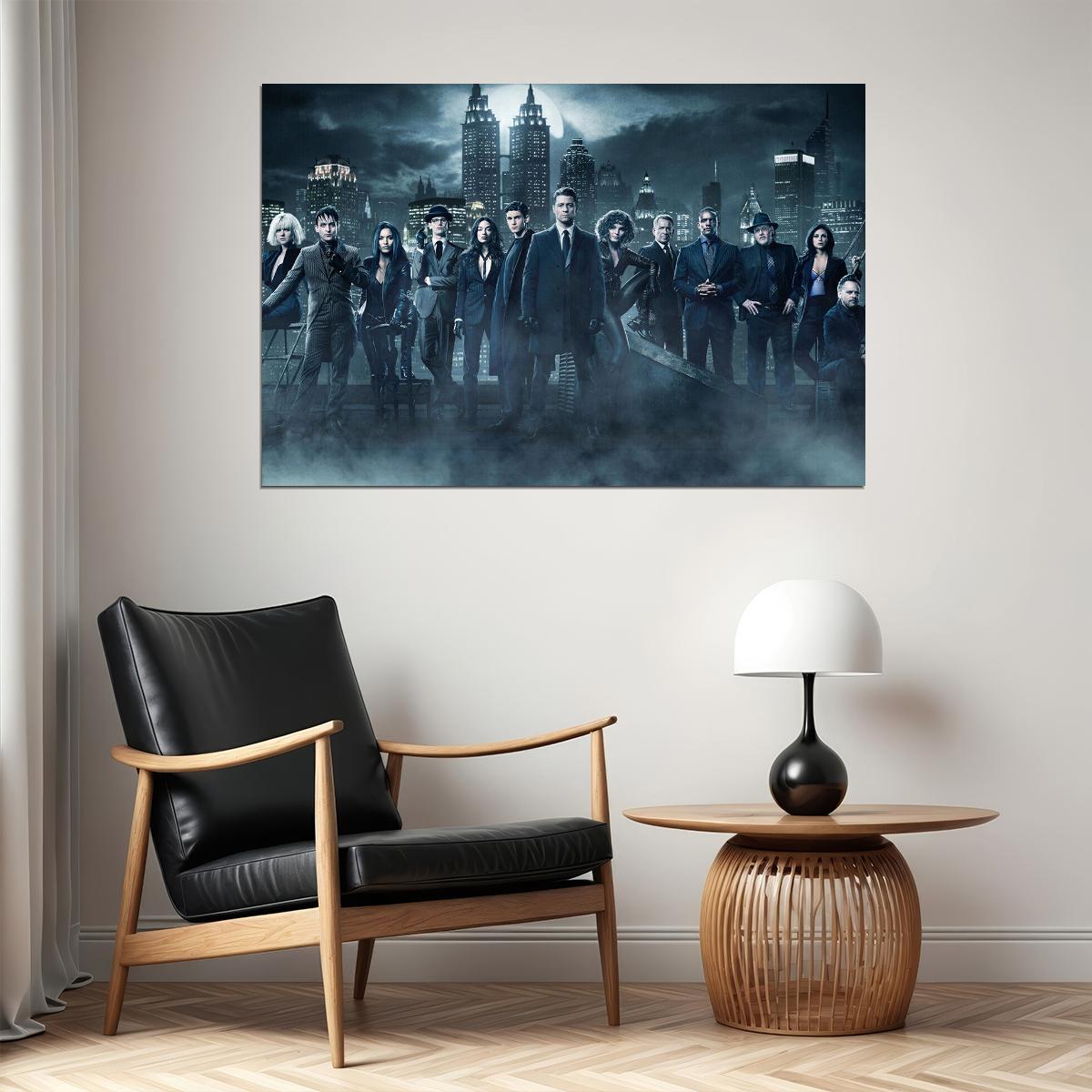 Gotham Young Batman Hero Season 2 3 4 Usa Tv Poster Wall Art Print Home Wall Decor - xonomax