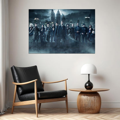 Gotham Young Batman Hero Season 2 3 4 Usa Tv Poster Wall Art Print Home Wall Decor - xonomax
