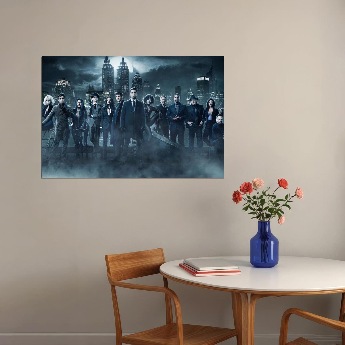 Gotham Young Batman Hero Season 2 3 4 Usa Tv Poster Wall Art Print Home Wall Decor - xonomax