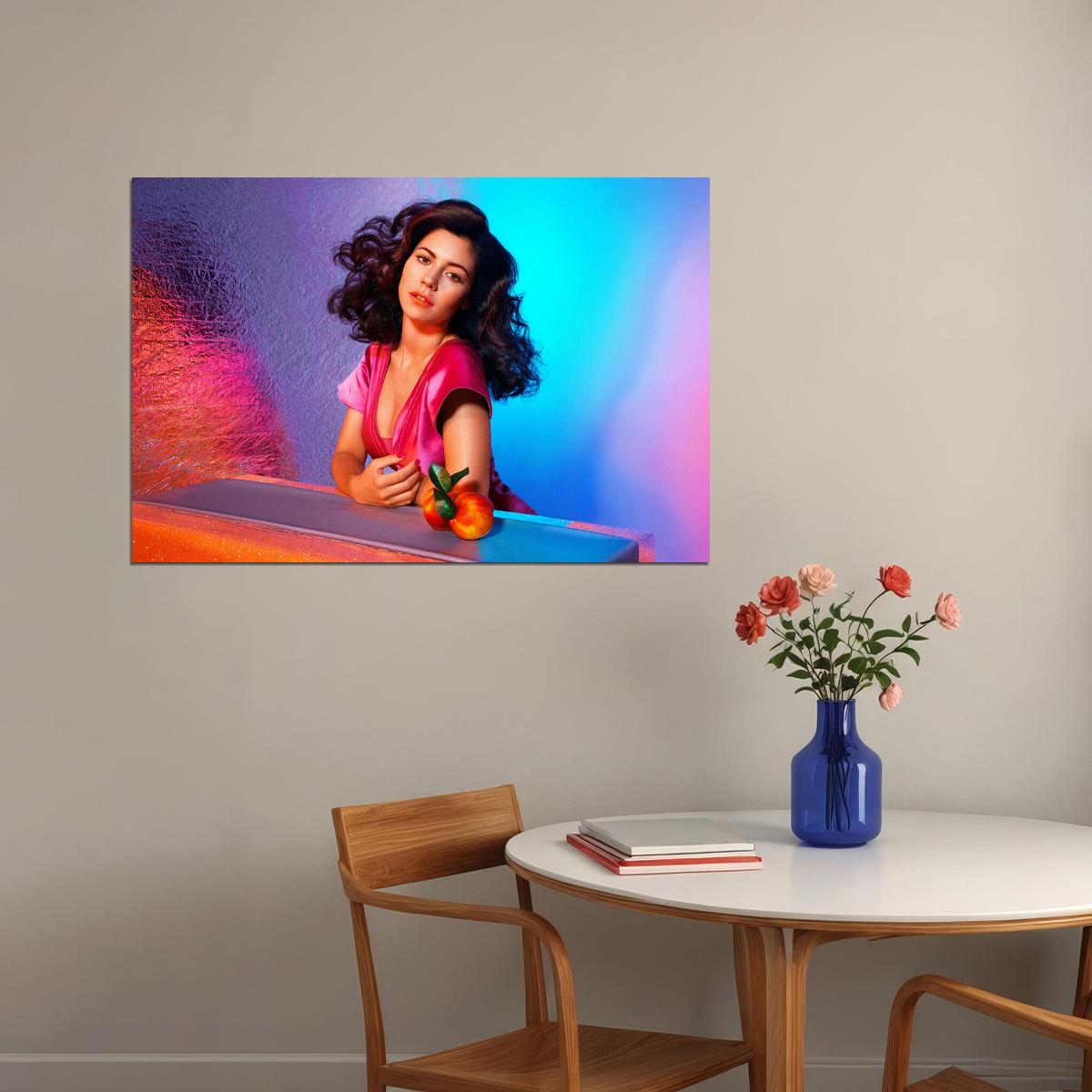 Marina And The Diamonds Singer Lambrini Diamandis Poster Wall Art Print Home Wall Decor - xonomax