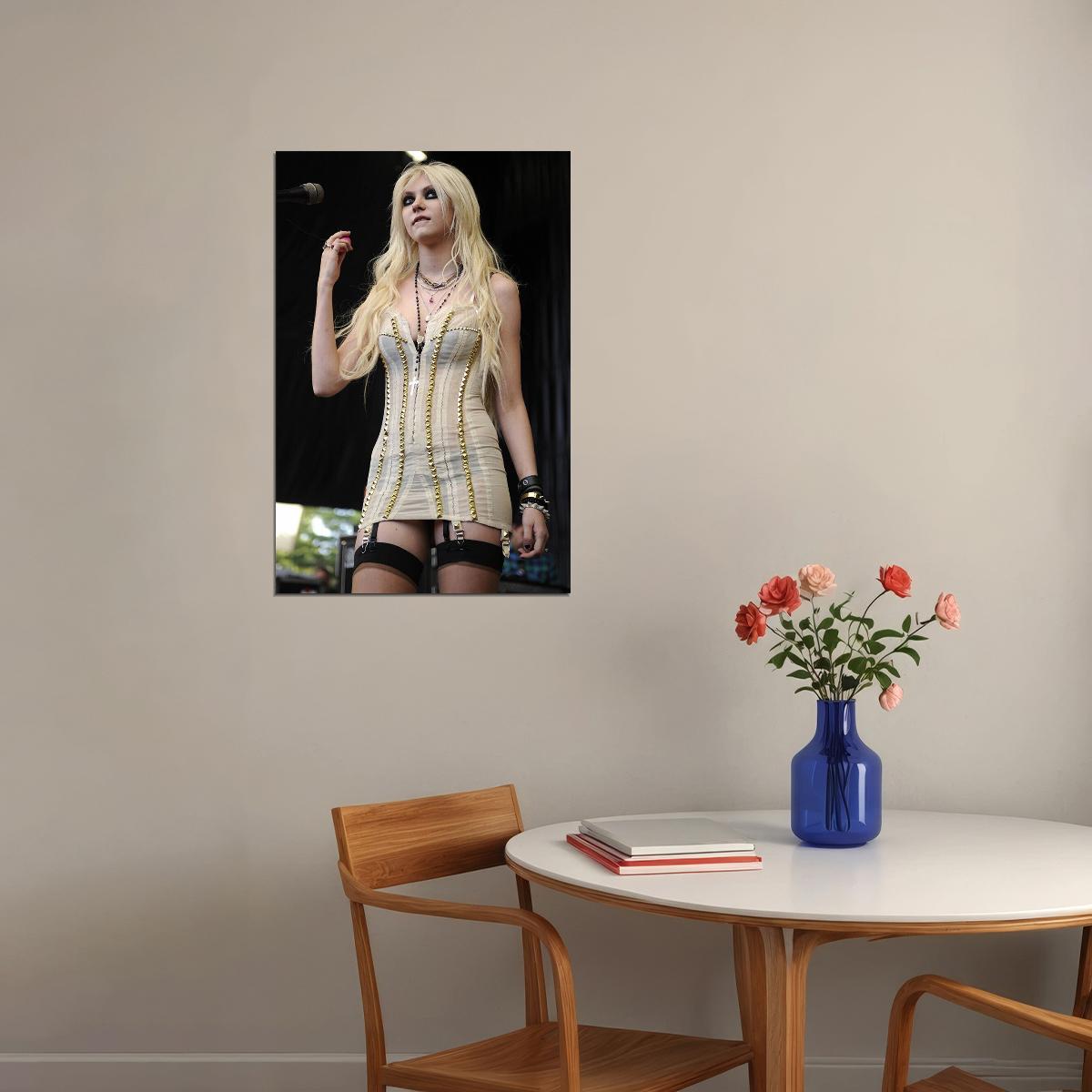 Taylor Momsen Singer Idol Beauty Girl Star Poster Wall Art Print Home Wall Decor - xonomax