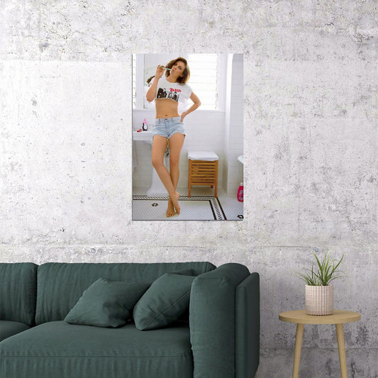 Lauren Cohan The Walking Dead Maggie Greene Sexy Star Poster Wall Art Print Home Wall Decor - xonomax