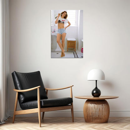 Lauren Cohan The Walking Dead Maggie Greene Sexy Star Poster Wall Art Print Home Wall Decor - xonomax