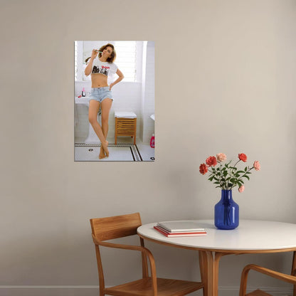 Lauren Cohan The Walking Dead Maggie Greene Sexy Star Poster Wall Art Print Home Wall Decor - xonomax