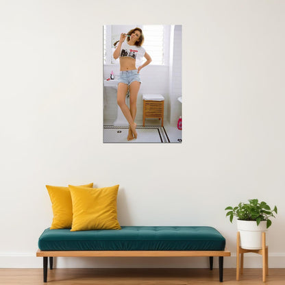 Lauren Cohan The Walking Dead Maggie Greene Sexy Star Poster Wall Art Print Home Wall Decor - xonomax