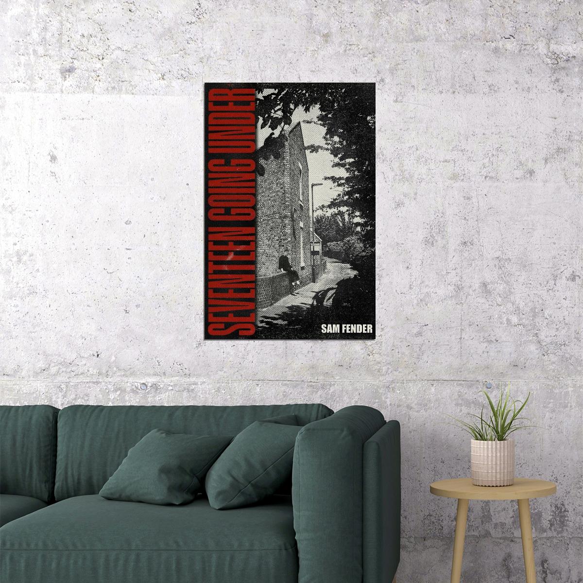 Sam Fender Seventeen Going Under Music Album Poster Wall Art Print Home Wall Decor