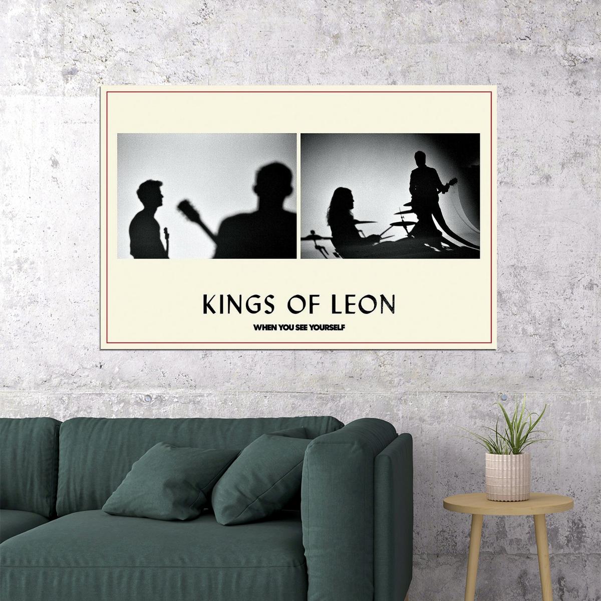 Kings Of Leon When You See Yourself Music Album Poster Wall Art Print Home Wall Decor - xonomax