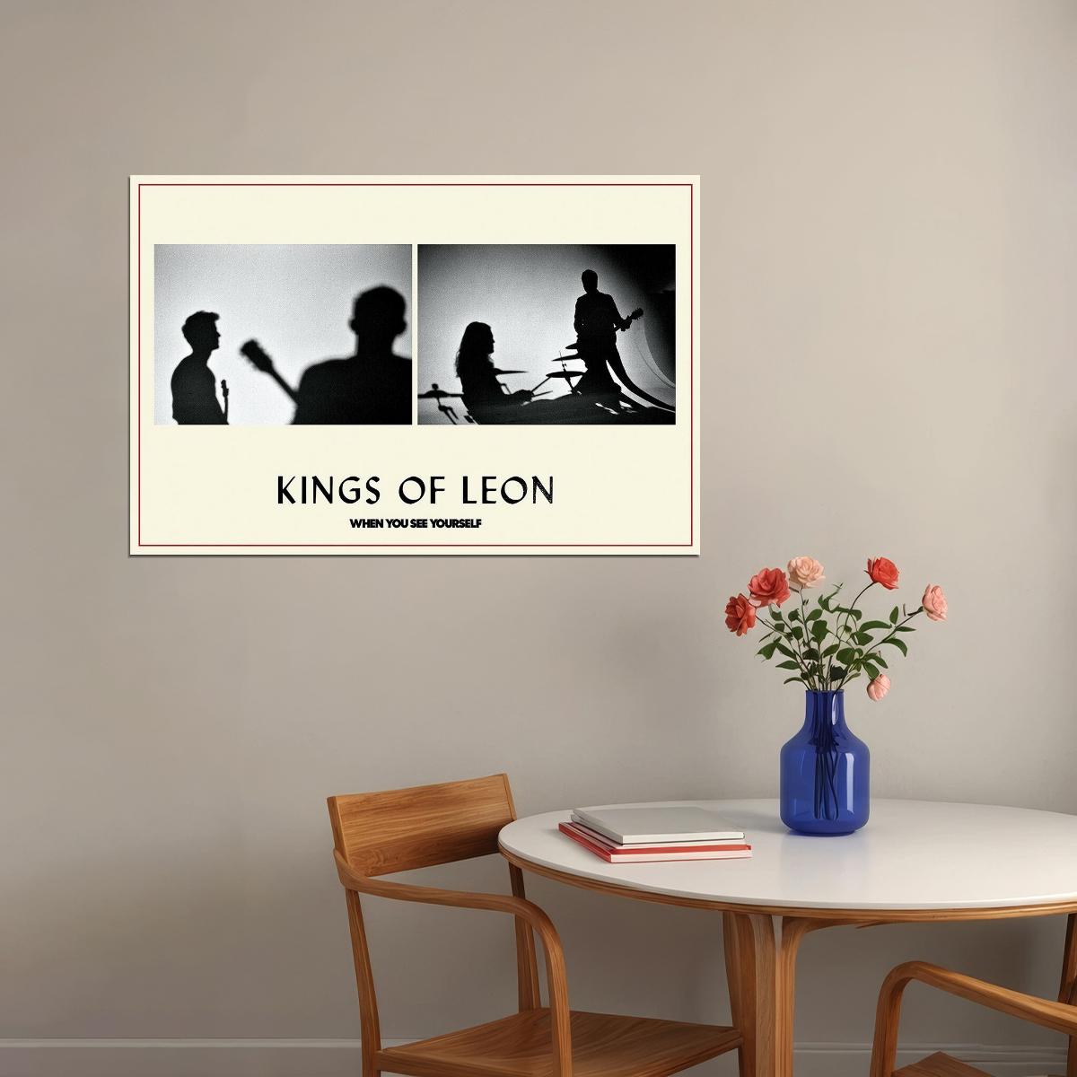 Kings Of Leon When You See Yourself Music Album Poster Wall Art Print Home Wall Decor - xonomax
