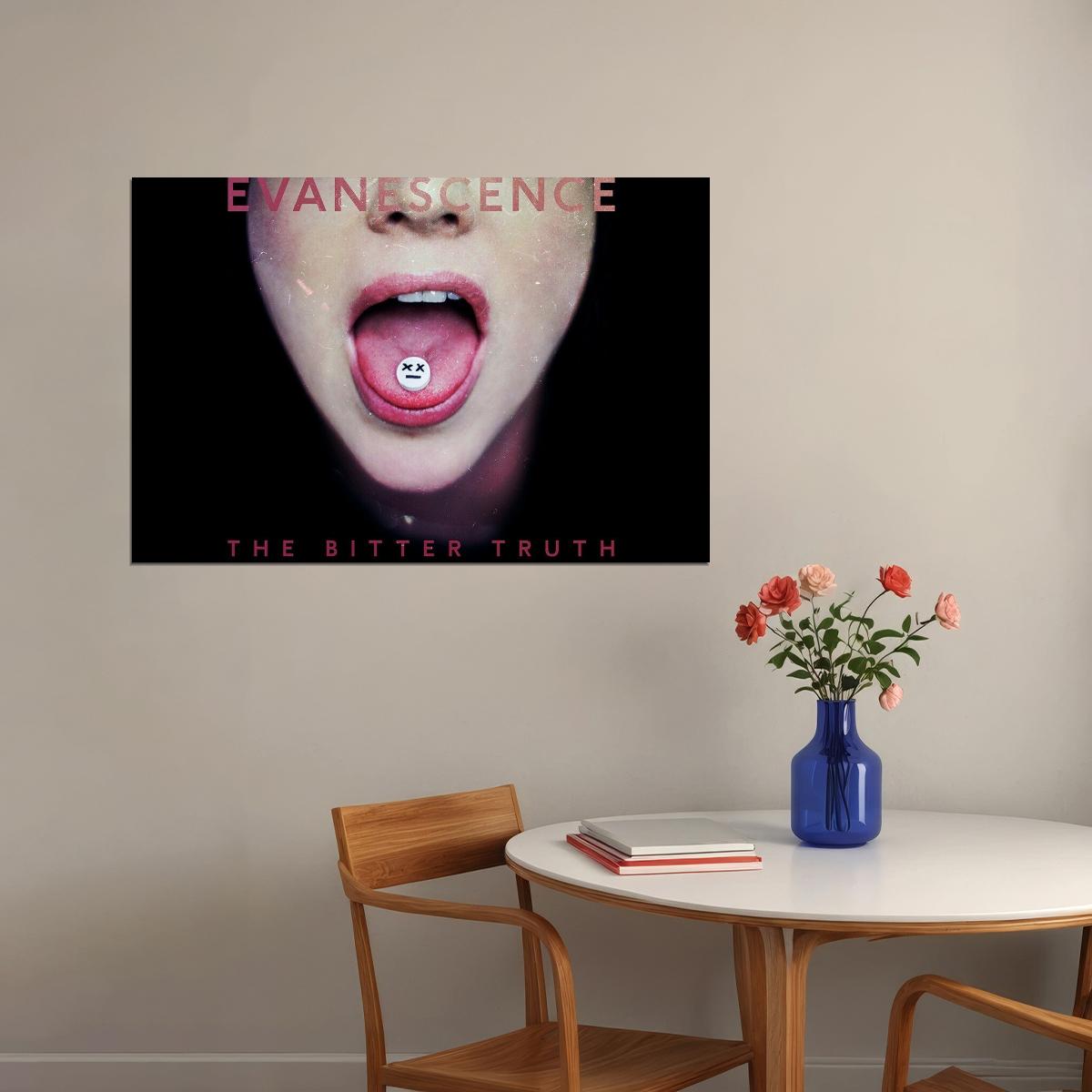 Evanescence The Bitter Truth Music Album Poster Wall Art Print Home Wall Decor - xonomax