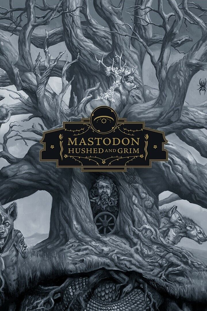 Mastodon Hushed And Grim Music Album Poster Wall Art Print Home Wall Decor - xonomax