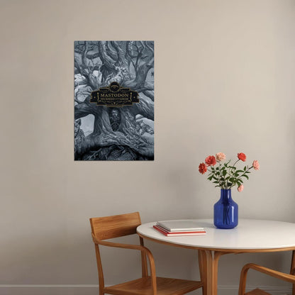 Mastodon Hushed And Grim Music Album Poster Wall Art Print Home Wall Decor - xonomax