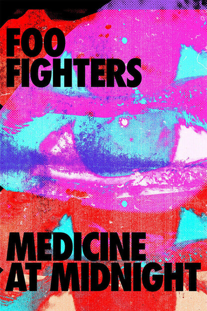 Foo Fighters Medicine At Midnight Musicians Poster Wall Art Print Home Wall Decor - xonomax
