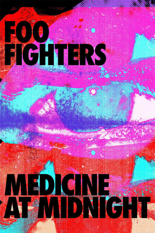 Foo Fighters Medicine At Midnight Musicians Poster Wall Art Print Home Wall Decor - xonomax