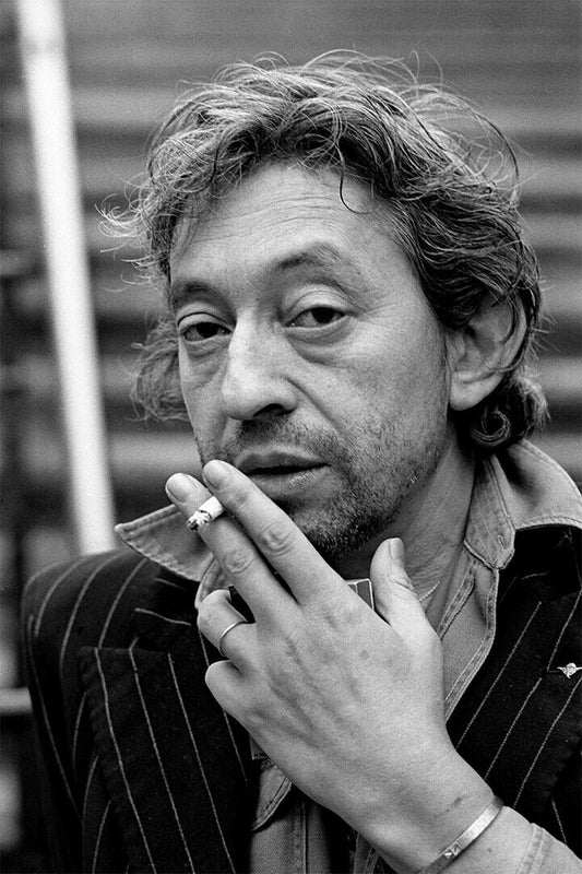 Singer Serge Gainsbourg Director Filmmaker Poster Wall Art Print Home Wall Decor - xonomax