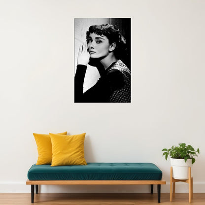 Audrey Hepburn Model Actress Fashion Charitable Poster Wall Art Print Home Wall Decor - xonomax