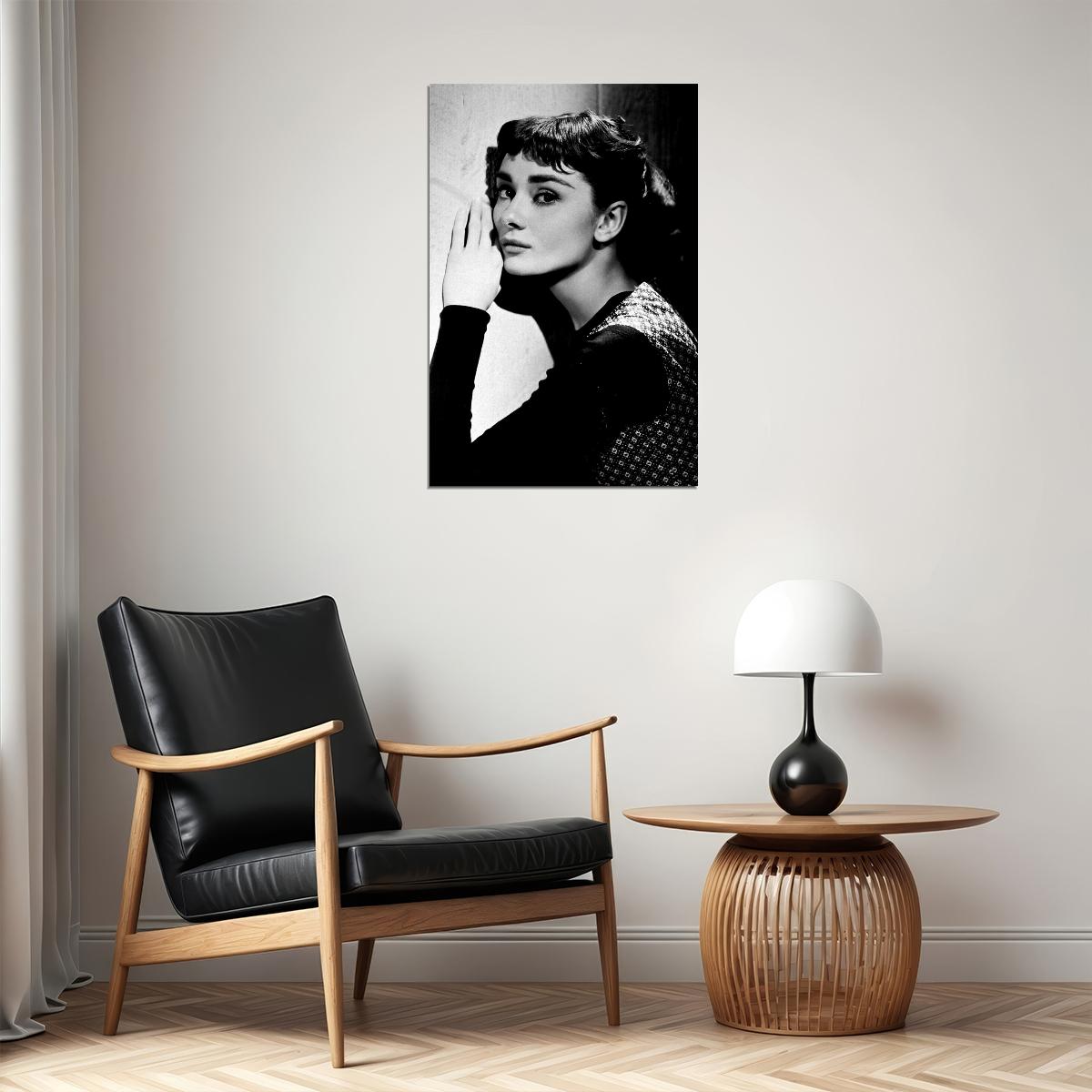 Audrey Hepburn Model Actress Fashion Charitable Poster Wall Art Print Home Wall Decor - xonomax