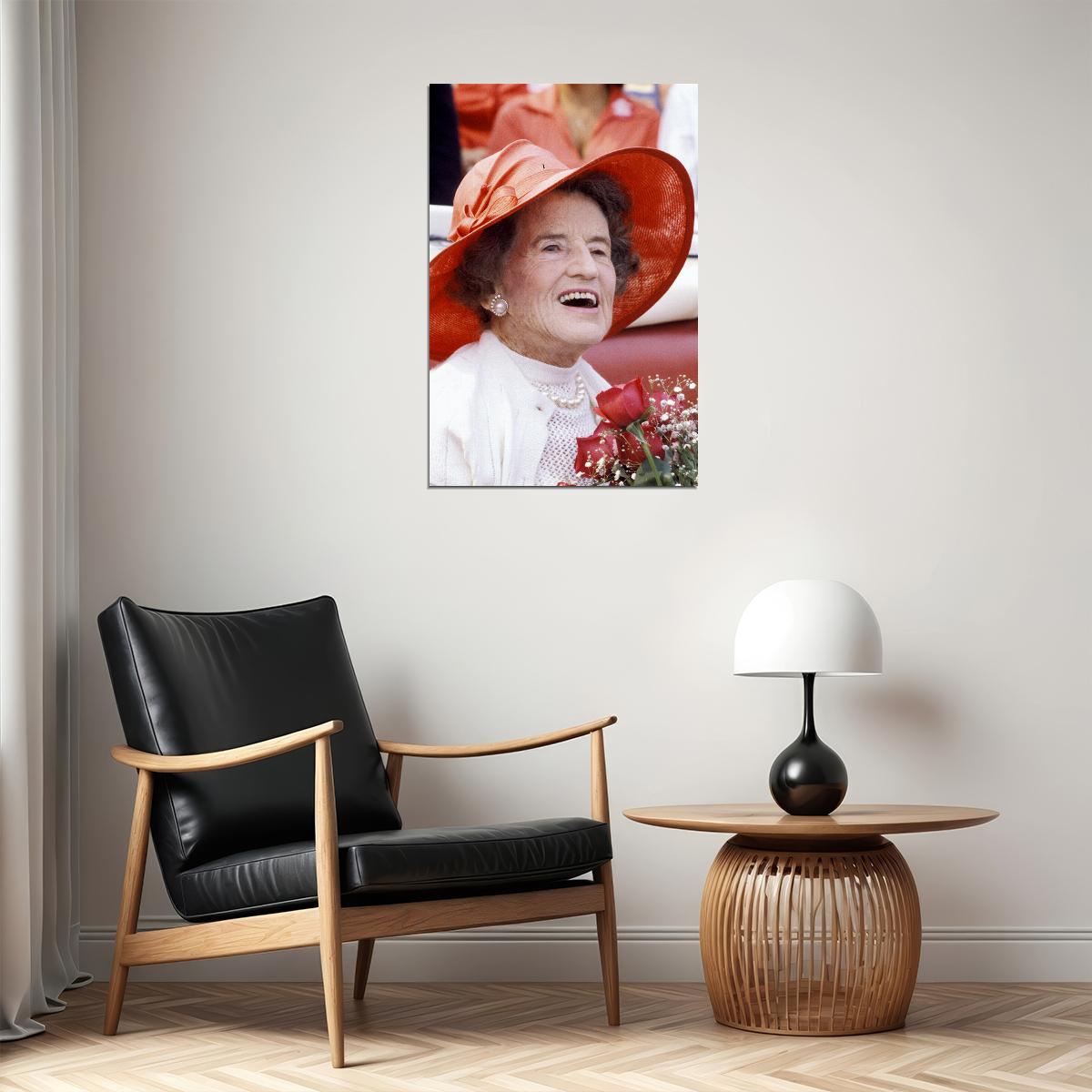 Portrait Of Rose Elizabeth Fitzgerald Kennedy Poster Wall Art Print Home Wall Decor - xonomax
