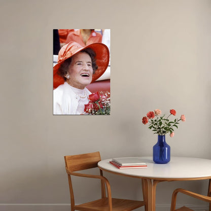 Portrait Of Rose Elizabeth Fitzgerald Kennedy Poster Wall Art Print Home Wall Decor - xonomax