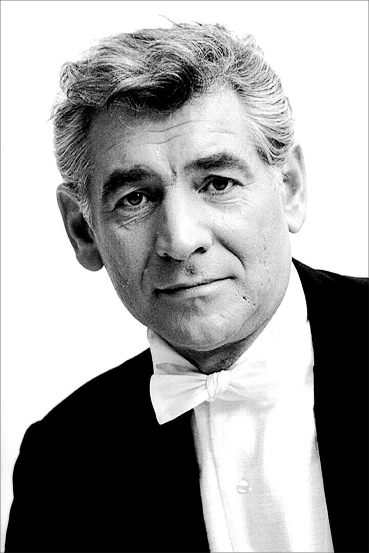 Leonard Bernstein Conductor And Writer Poster Wall Art Print Home Wall Decor - xonomax