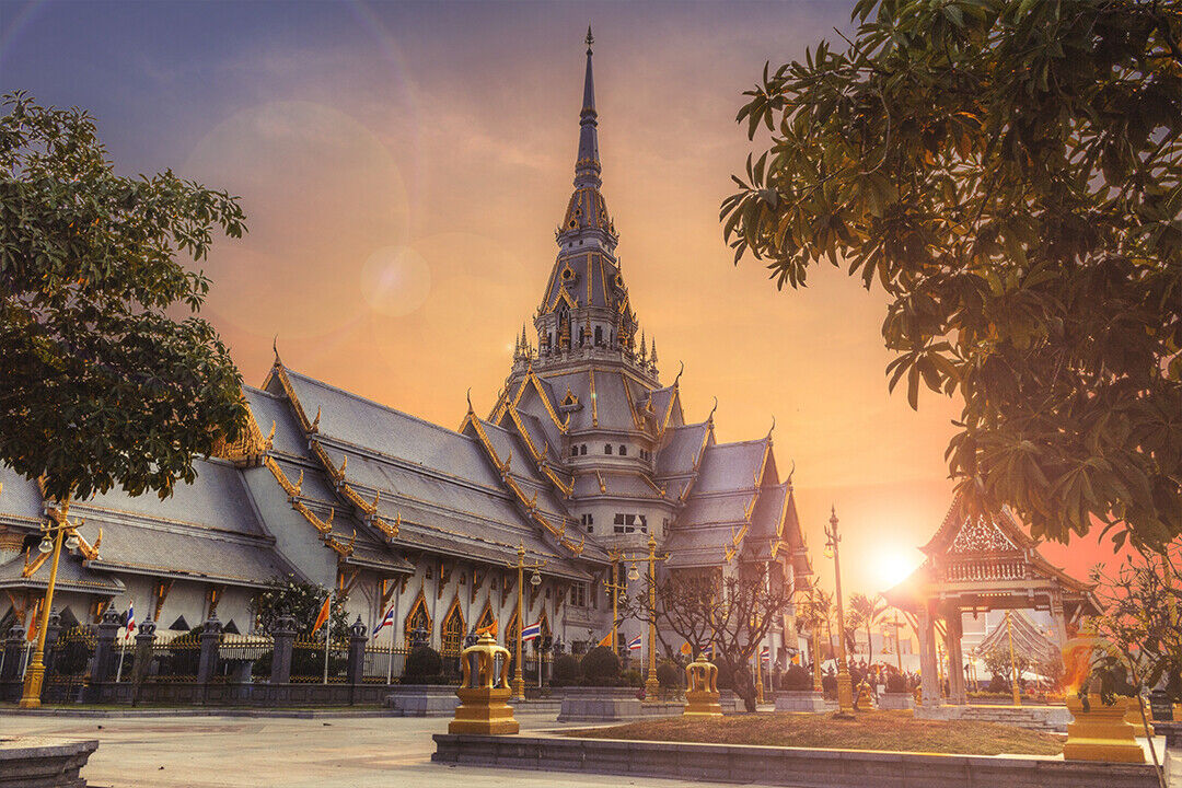 Thailand Temple Beautiful Architecture Poster Wall Art Print Home Wall Decor - xonomax