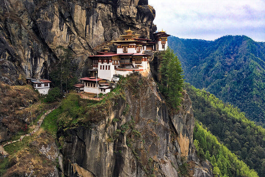 Taktsang Monastery Himalayan Buddhism Poster Wall Art Print Home Wall Decor - xonomax