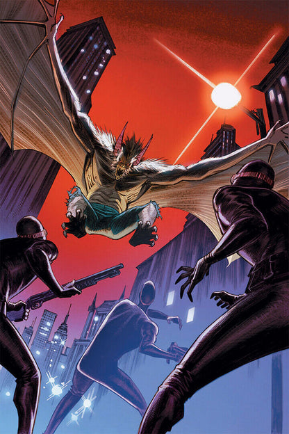 Man-bat Trying To Attack Movie Animation Poster Wall Art Print Home Wall Decor - xonomax